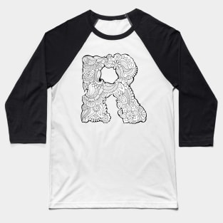 Letter R Baseball T-Shirt